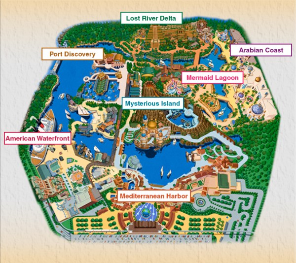 DisneySea-Map