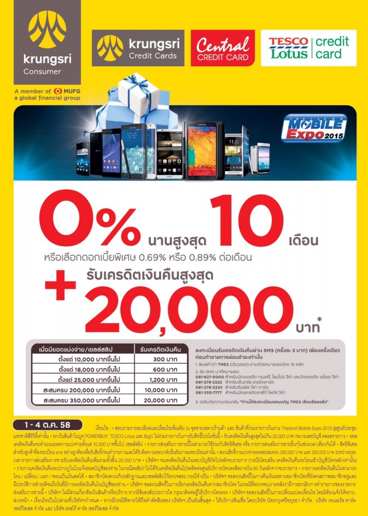 Promotion บัตร Central Card งาน TME 2015