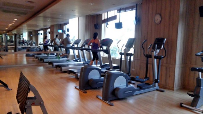 Fitness Room at Holiday Inn
